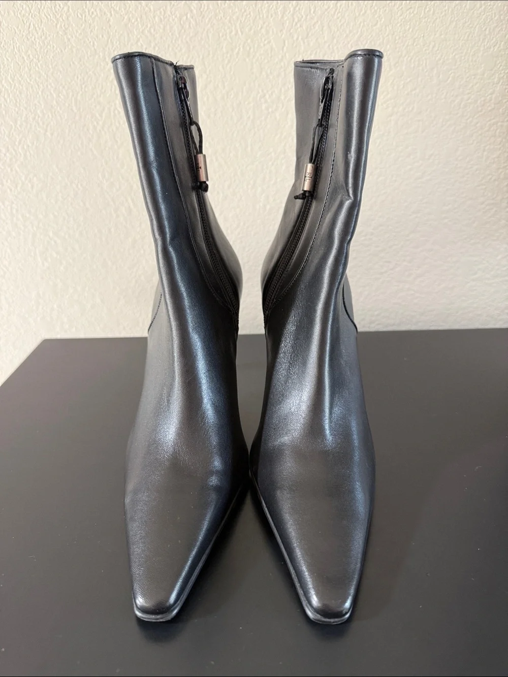 Lauren Ralph Lauren Black Ankle Booties